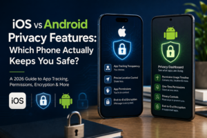 iOS vs Android privacy features comparison for phone security