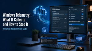 Windows telemetry data collection settings and privacy controls